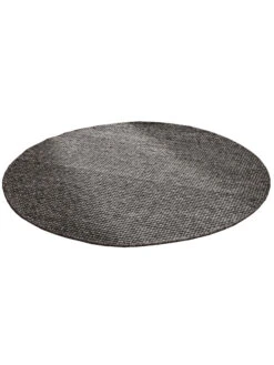 Woll-Teppich, Stone 8 Woll-Teppich, Stone -Sweet Beteppiche Geschaft Aarhus Handwebteppich grau stone 150rund per