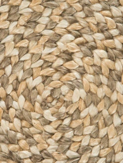 Jute-Teppich, Multicolor -Sweet Beteppiche Geschaft Almenara JuteTeppich beige Multicolor 150rund lup
