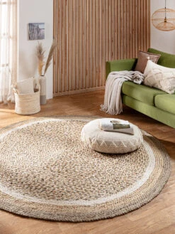 Jute-Teppich, Multicolor