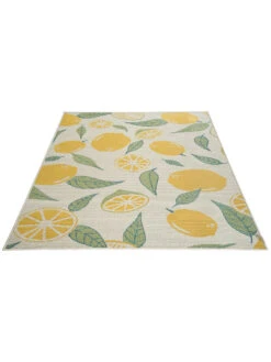 Outdoor-Teppich, Zitrone -Sweet Beteppiche Geschaft AmalfiDream OutdoorTeppich Gelb Zitrone 160x230 fper