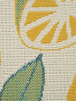 Outdoor-Teppich, Zitrone -Sweet Beteppiche Geschaft AmalfiDream OutdoorTeppich Gelb Zitrone 160x230 lup