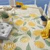 Outdoor-Teppich, Zitrone -Sweet Beteppiche Geschaft AmalfiDream OutdoorTeppich Gelb Zitrone 160x230 mil
