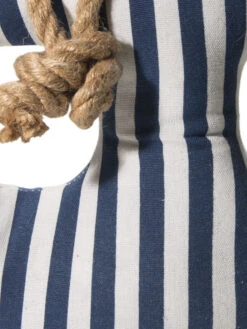 Objekt, Blau/Weiss 9 Objekt, Blau/Weiss -Sweet Beteppiche Geschaft Anchor Tuerstopper Weiss BlauWeiss 10x33x28 lup