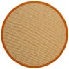 Sisal-Teppich, Orange -Sweet Beteppiche Geschaft ArubaNature SisalTeppich orange 160rund pla