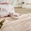 Flachgewebe-Teppich, Baroque Rose -Sweet Beteppiche Geschaft Baracoa FlachgewebeTeppich rosa BaroqueRose 170x240 mil