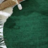 Woll-Teppich, Forest Green -Sweet Beteppiche Geschaft Barwala Gabbehteppich Gruen ForestGreen 200rund mil2