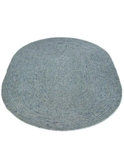 Handweb-Teppich, Aqua -Sweet Beteppiche Geschaft Bjoerna HandwebTeppich Blau Aqua 140x200 oval fper