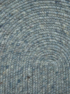 Handweb-Teppich, Aqua -Sweet Beteppiche Geschaft Bjoerna HandwebTeppich Blau Aqua 140x200 oval lup
