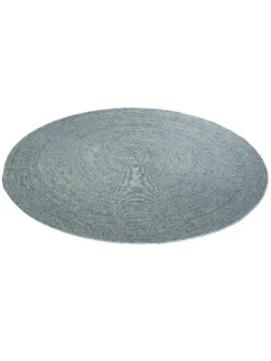 Woll-Teppich, Aqua -Sweet Beteppiche Geschaft Bjoerna HandwebTeppich Blau Aqua 200rund fper