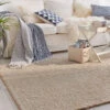 Handweb-Teppich, Beach -Sweet Beteppiche Geschaft Borgholm Handwebteppich beige beach mil 1