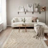 Designer-Teppich, Sand 1 Designer-Teppich, Sand -Sweet Beteppiche Geschaft Bydalen DesignerTeppich Beige Sand 170x240 mil