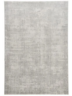 Vintage-Teppich, Mattsilber -Sweet Beteppiche Geschaft Cornhill DesignerTeppich hellgrau Mattsilber 160x230 pla