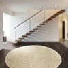 Hochflor-Teppich, Creme -Sweet Beteppiche Geschaft Creation Langflorteppich hellbeige creme rund mil