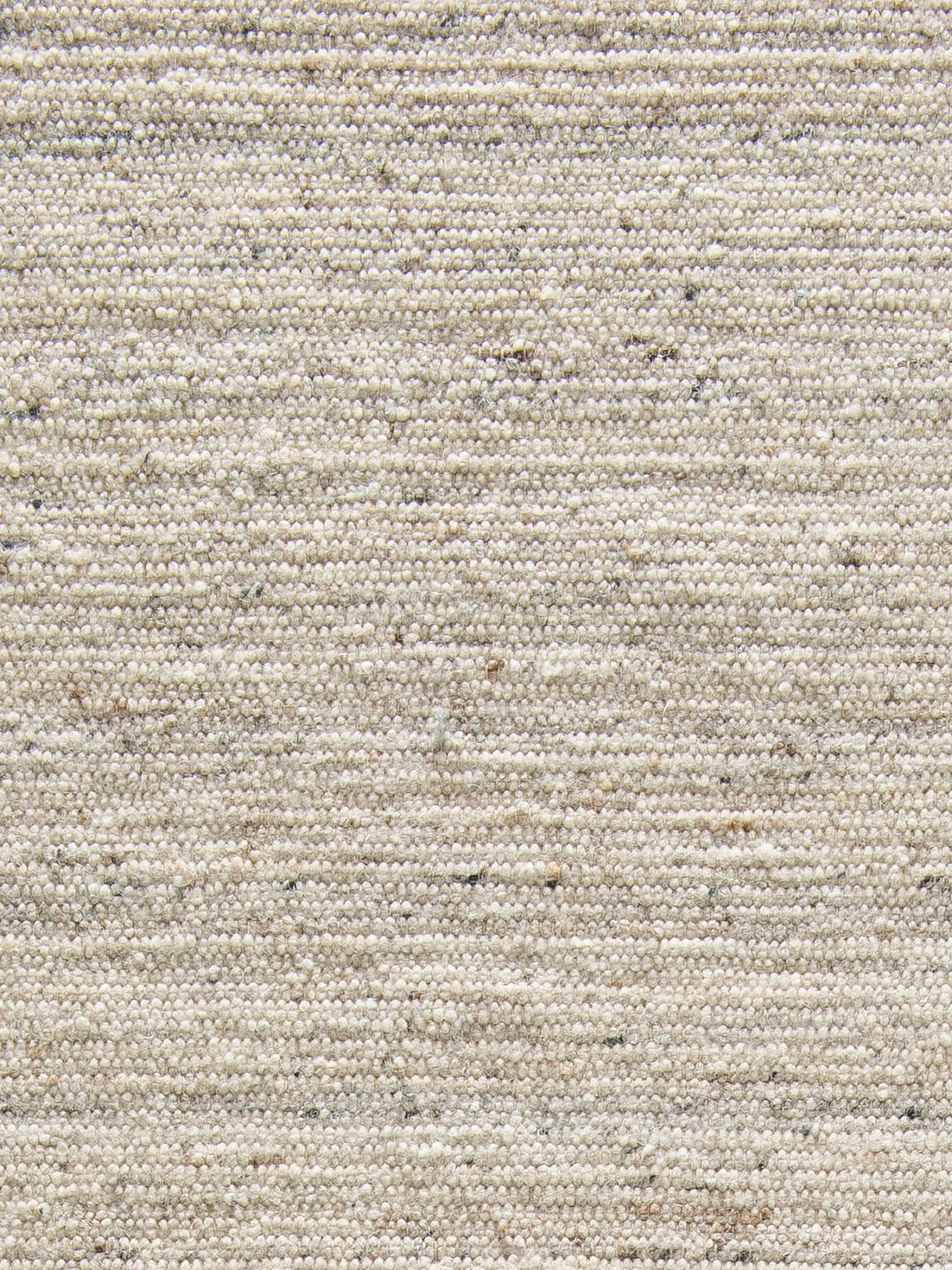 Woll-Teppich, Dunkelbeige 5 Woll-Teppich, Dunkelbeige – Bild 4