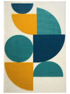 Sweet Beteppiche Geschaft -Sweet Beteppiche Geschaft Dessau Outdoor Teppich Mehrfarbig Blau 160x230 pla