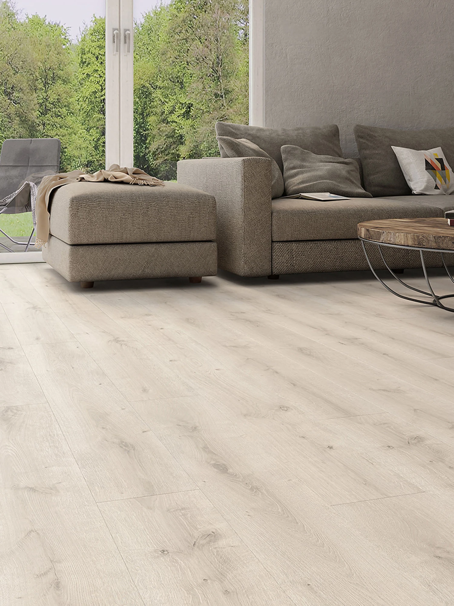 Klick-Laminat, White Oak 62295 3 Klick-Laminat, White Oak 62295