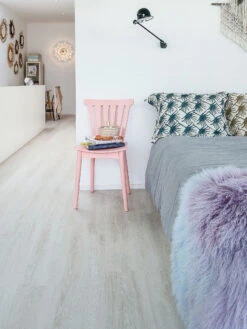 Vinylboden, Eiche Weiss 109S