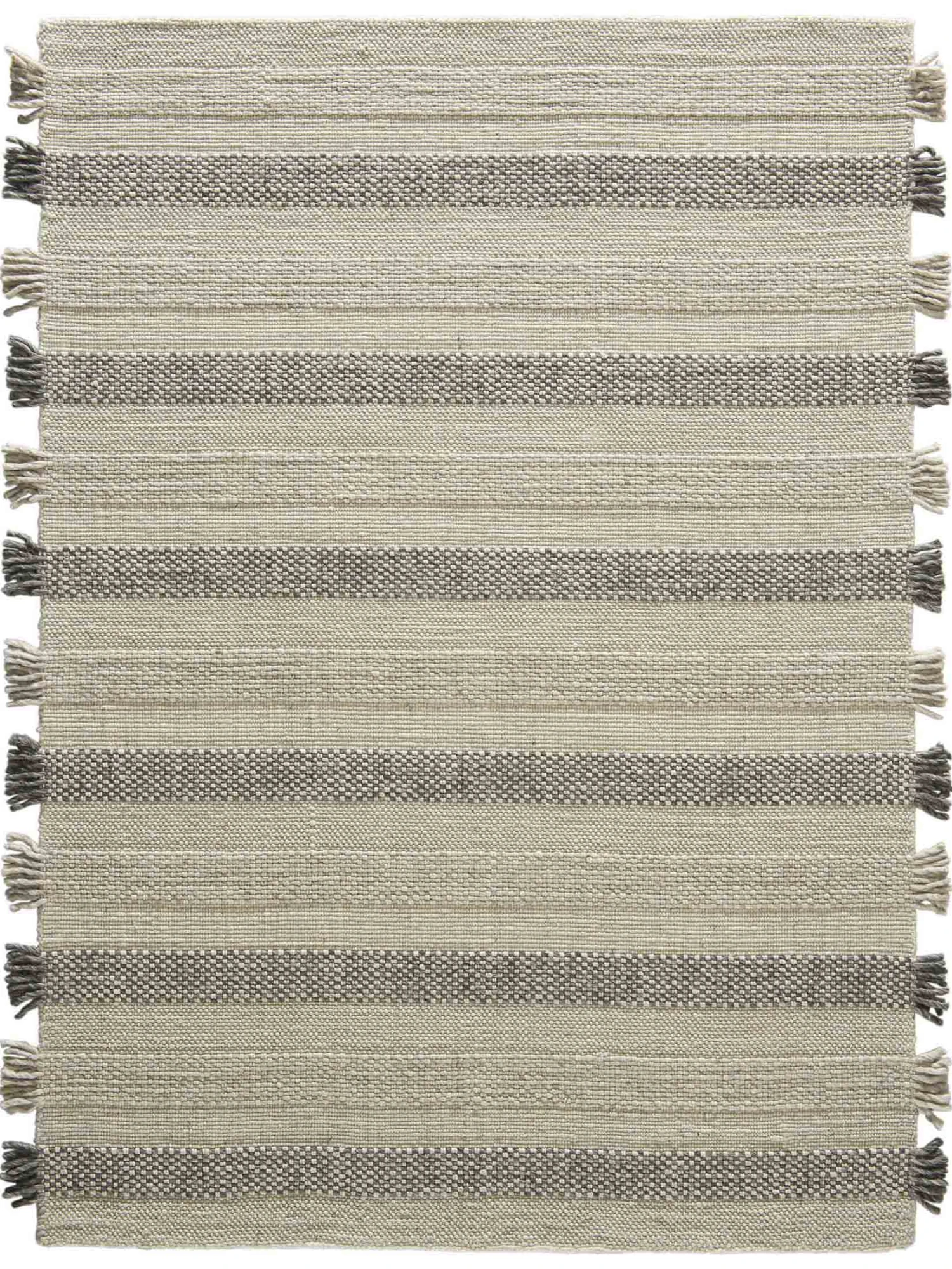 Flachgewebe-Teppich, Ivory 4 Flachgewebe-Teppich, Ivory – Bild 2