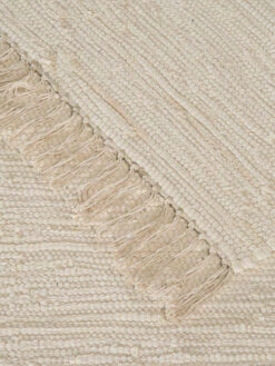 Baumwoll-Teppich, White -Sweet Beteppiche Geschaft Froesunda BaumwollTeppich Creme White 170x240 wel