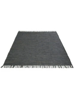 Baumwoll-Teppich, Anthrazit 9 Baumwoll-Teppich, Anthrazit -Sweet Beteppiche Geschaft Froesunda BaumwollTeppich Dunkelgrau Anthrazit 170x240 fper