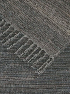 Baumwoll-Teppich, Anthrazit 11 Baumwoll-Teppich, Anthrazit -Sweet Beteppiche Geschaft Froesunda BaumwollTeppich Dunkelgrau Anthrazit 170x240 wel