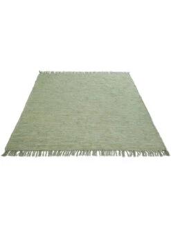 Baumwoll-Teppich, Green -Sweet Beteppiche Geschaft Froesunda BaumwollTeppich Hellgruen Green 170x240 fper