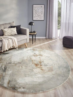 Vintage-Teppich, Taupe