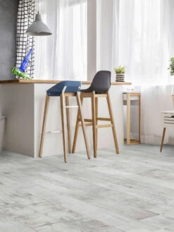 Klick-Laminat, Blue Bay White 51480 -Sweet Beteppiche Geschaft Groendal Laminat BlueBayWhite mil3