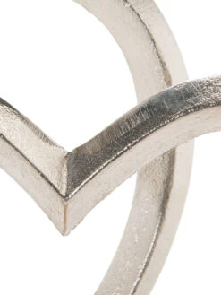 Objekt, Nickel -Sweet Beteppiche Geschaft HeartforTwo Aufsteller Silber Nickel 8x27x272C9 lup