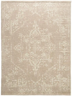 Baumwoll-Teppich, Vintage Beige -Sweet Beteppiche Geschaft Henfield FlachgewebeTeppich Beige VintageBeige 170x240 pla