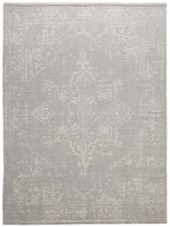 Baumwoll-Teppich, Vintage Grey -Sweet Beteppiche Geschaft Henfield FlachgewebeTeppich Grau VintageGrey 170x240 pla