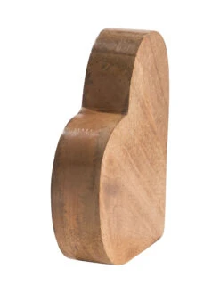 Objekt, Braun -Sweet Beteppiche Geschaft HerzWoody Objekt Braun 20x19 per2