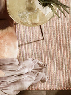 Woll-Teppich, Coral Red