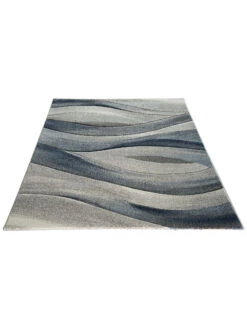 Moderner Teppich, Blau -Sweet Beteppiche Geschaft Kaleidoskop ModernerTeppich Grau Blau 240x340 fper