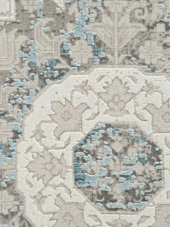 Vintage-Teppich, Bleu 12 Vintage-Teppich, Bleu -Sweet Beteppiche Geschaft Kingfield VintageTeppich Blau Bleu 200x290 lup