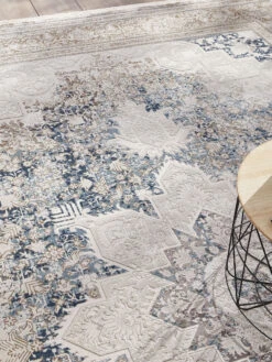 Sweet Beteppiche Geschaft -Sweet Beteppiche Geschaft Kingfield VintageTeppich Blau Bleu 200x290 mil3