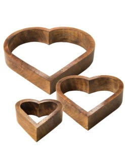 Objekt, Natur -Sweet Beteppiche Geschaft LightBurnHeart Objekt braun Natur Set per2