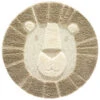 Kinder-Teppich, Beige 1 Kinder-Teppich, Beige -Sweet Beteppiche Geschaft Lioness KinderTeppich Beige 120rund pla
