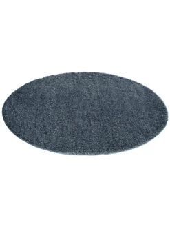 Hochflor-Teppich, Royalblau 8 Hochflor-Teppich, Royalblau -Sweet Beteppiche Geschaft Lounge Langflorteppich Dunkelblau RoyalBlue 200rund fper