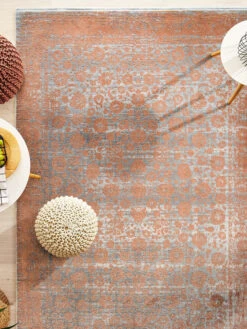Vintage-Teppich, Copper