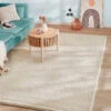 Woll-Teppich, Vanity White -Sweet Beteppiche Geschaft Malmby Handwebteppich beige VanityWhite mil3