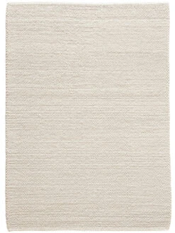 Woll-Teppich, Vanity White 13 Woll-Teppich, Vanity White -Sweet Beteppiche Geschaft Malmby Handwebteppich weiss VanityWhite 170x240 pla