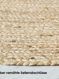 Jute-Teppich, Dunkelbeige -Sweet Beteppiche Geschaft Manacor Juteteppich beige dunkelbeige rund lup3 1
