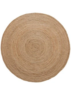 Jute-Teppich, Dunkelbeige -Sweet Beteppiche Geschaft Manacor Juteteppich beige rund pla