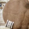Kunstfell-Teppich, Mokka 2 Kunstfell-Teppich, Mokka -Sweet Beteppiche Geschaft MeanadeLuxe KunstfellTeppich Braun Mokka 100rund mil