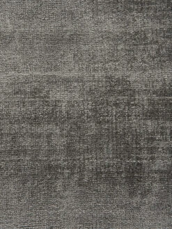 Viskose-Teppich, Stahl -Sweet Beteppiche Geschaft Miramar UniTeppich Grau Stahl rund lup