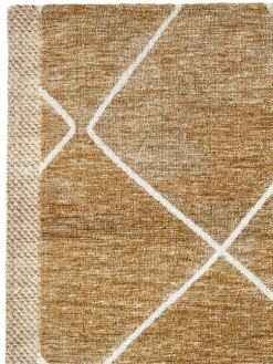 Moderner Teppich, Safran -Sweet Beteppiche Geschaft Nikkala ModernerTeppich Gelb Safran 170x240 lup