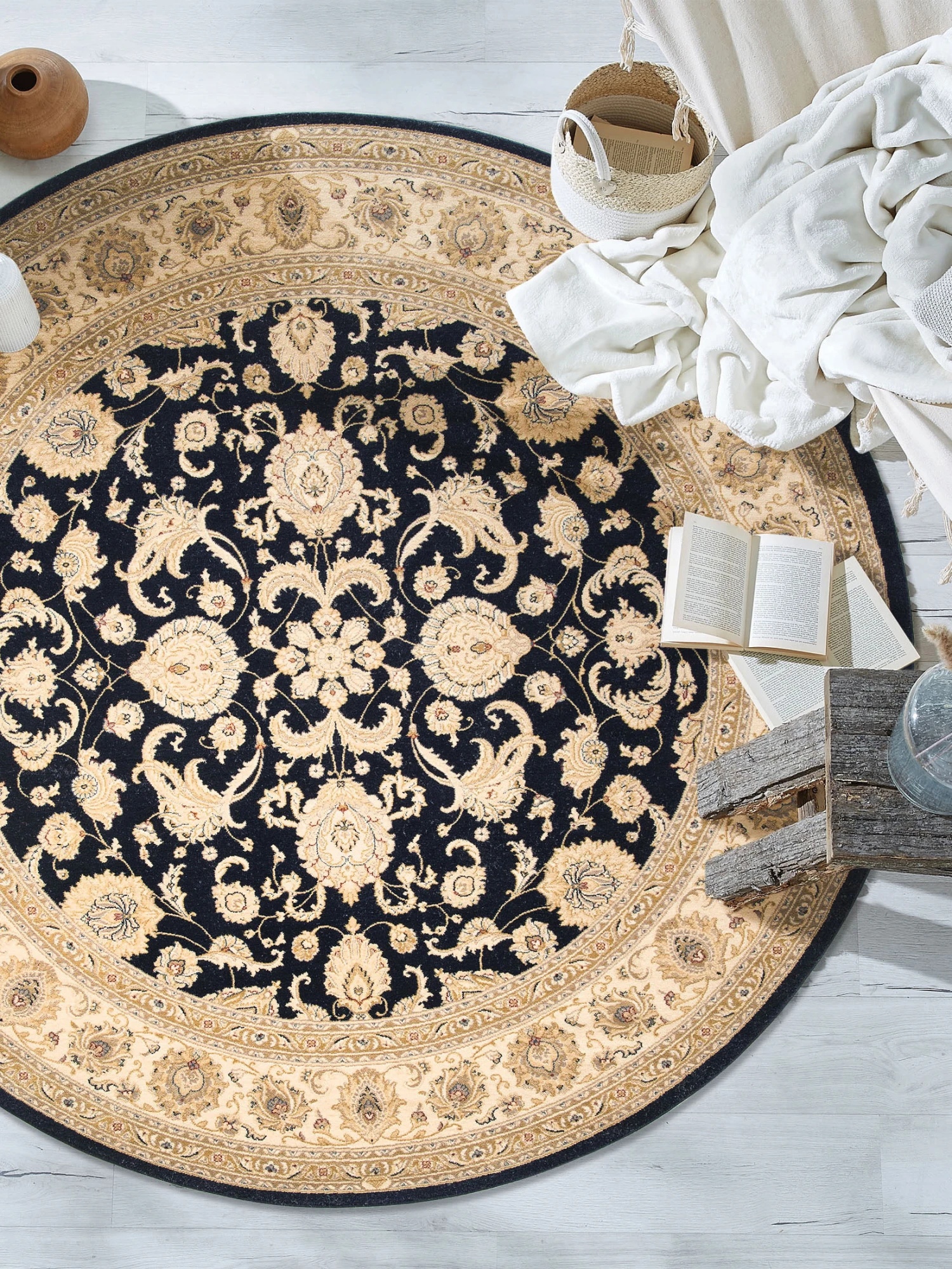 Orient-Teppich, Blau 3 Orient-Teppich, Blau