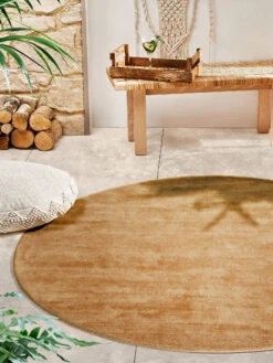 Viskose-Teppich, Copper