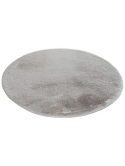 Kunstfell-Teppich, Silver -Sweet Beteppiche Geschaft Ranua Kunstfellteppich hellgrau silver rund100 fper